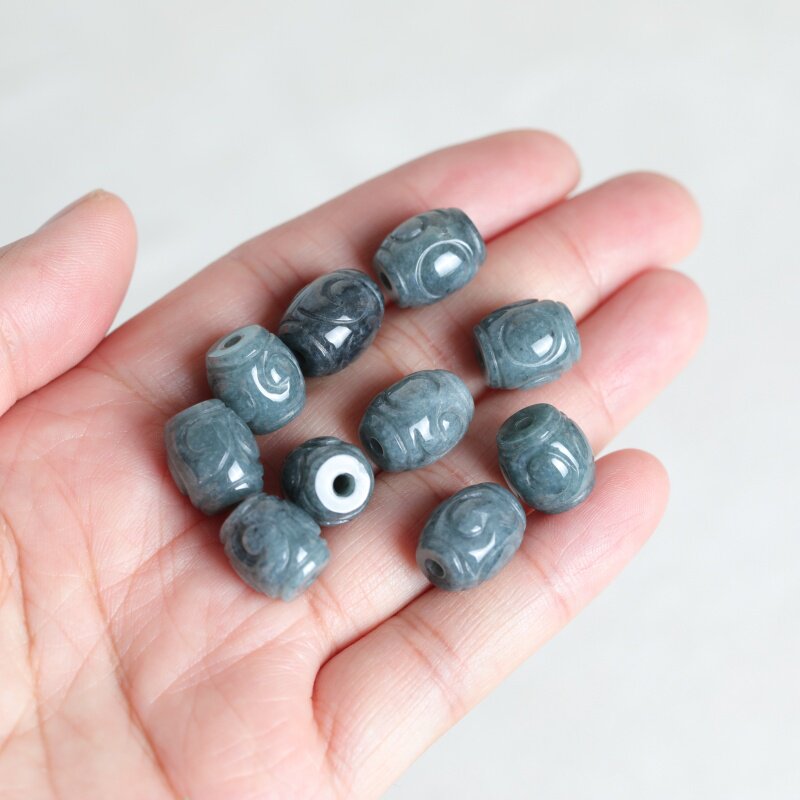 5PC Natural Blue Water Jade Ri - Bracelets recension och pris