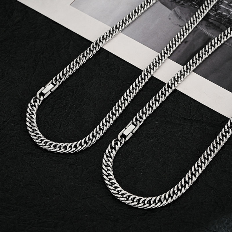 7 MM Stainless Steel Cuban Cha - Cuban Link Chain 12Mm recension och pris
